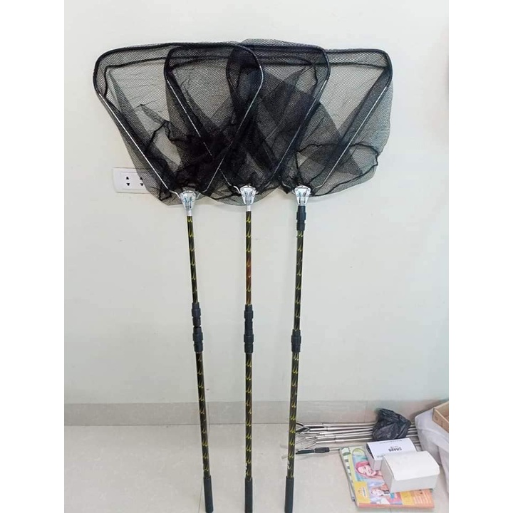 Vợt Cá Cán Hoa 2m1 Giá Rẻ Bền Đẹp