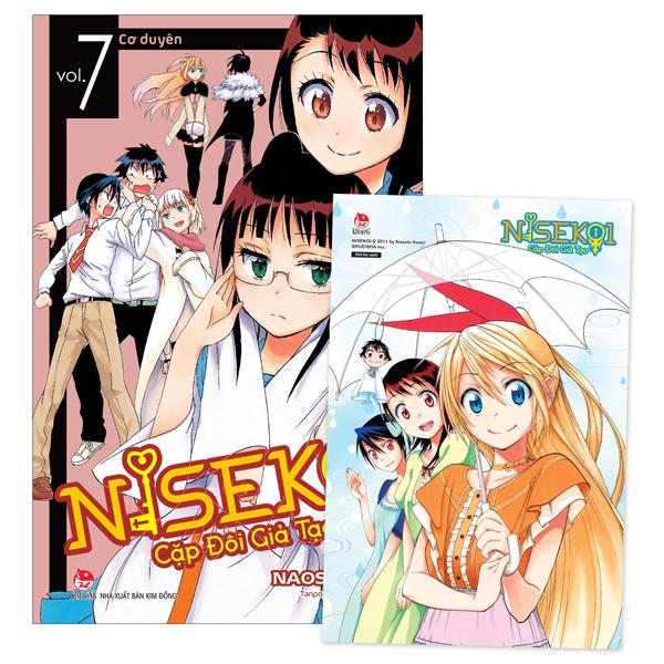 Sách - Nisekoi - Cặp Đôi Giả Tạo - Tập 7 - Cơ Duyên - Tặng Kèm Postcard