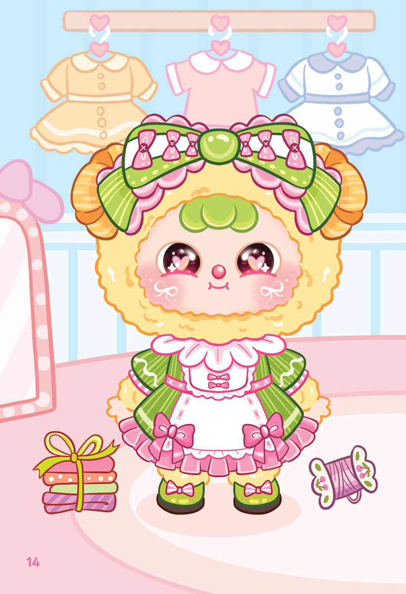 Mini Fashion - Baby Three (100+ Stickers Dễ Thương) - MEGA