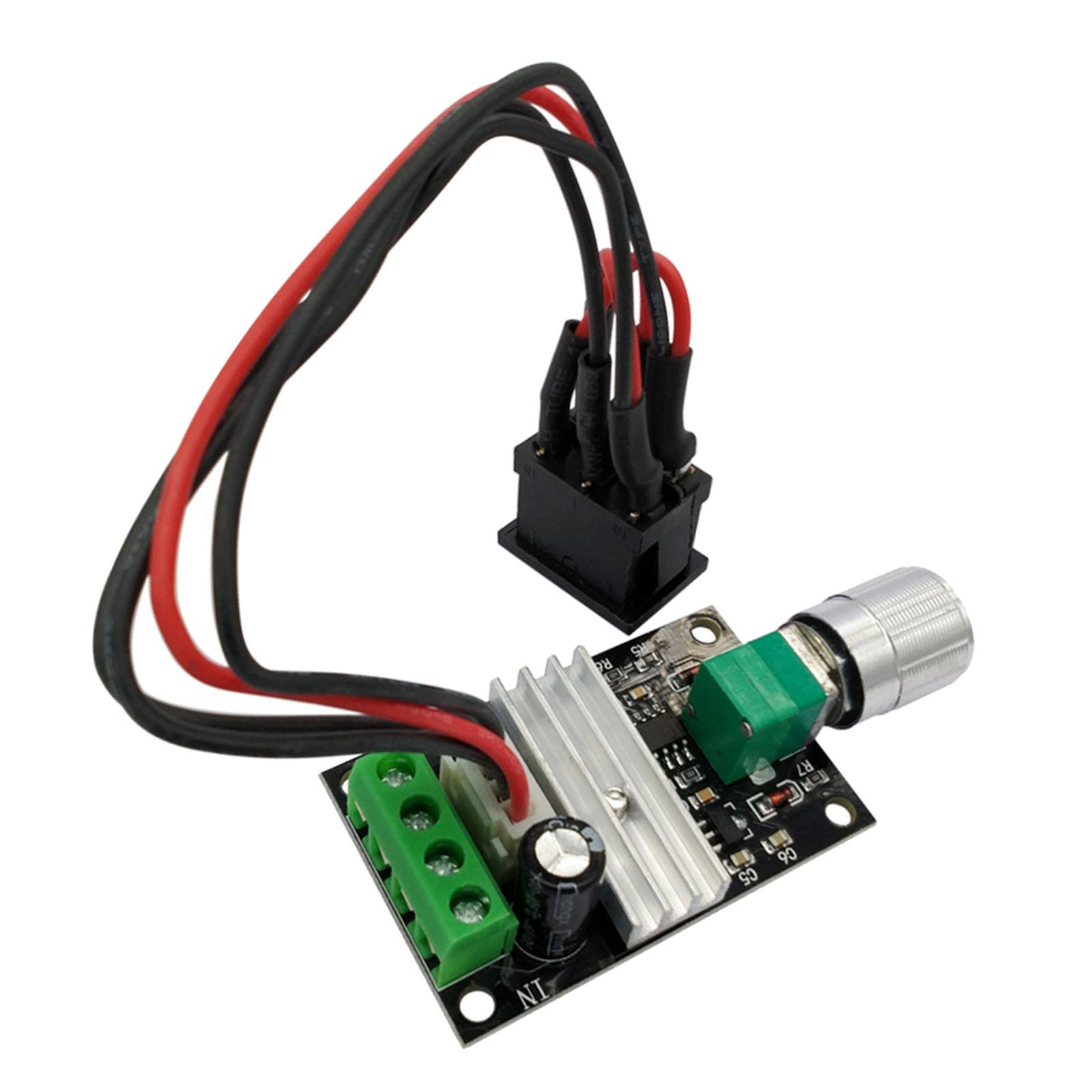 1203BB Upgraded PWM DC Motor Speed Controller 3A Forward Reverse Button