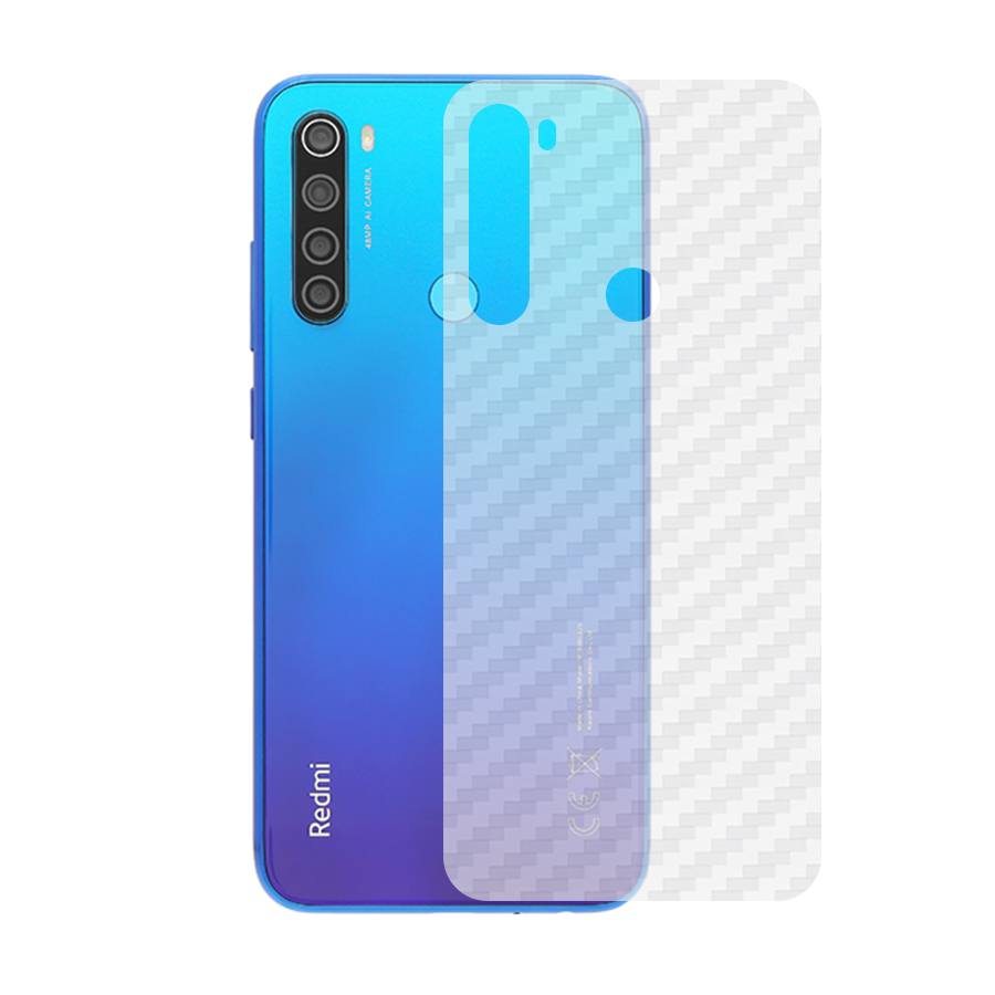 Miếng Dán Mặt Lưng Cacbon Dành Cho Xiaomi Redmi Note 8T- Handtown - Hàng Chính Hãng