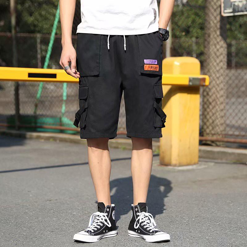 Quần Đùi Nam Dáng Rộng Có Túi Cá Tính