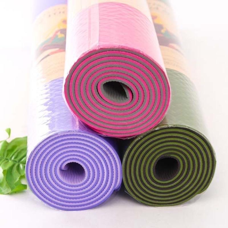 Thảm tập YOGA 2 lớp xịn hàng đẹp, chất lượng