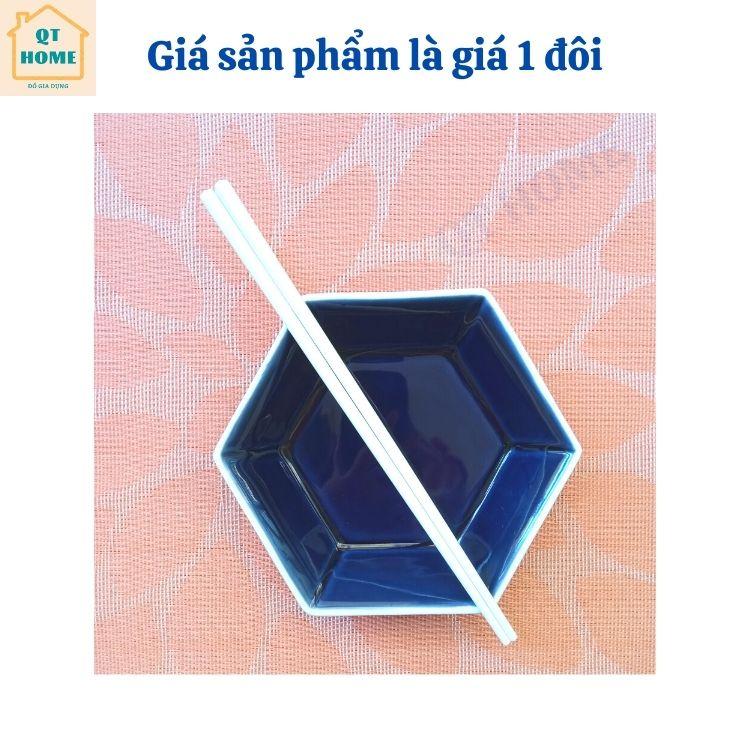Đũa Sứ Màu Trắng, An Toàn, Không Mốc, Không Trơn, Chịu Nhiệt