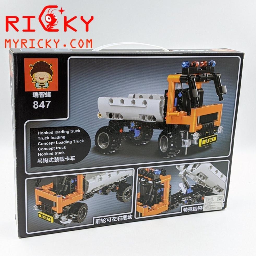 Bộ leogo lắp ráp xe ben công trình