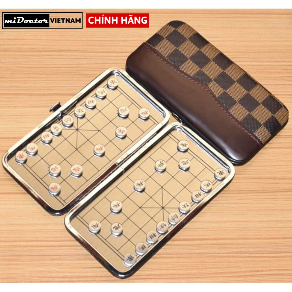 Cờ Tướng Nam Châm Bỏ Túi Có Bàn Là Hộp Đựng Kích Thước 17 x 15.5cm chính hãng miDoctor