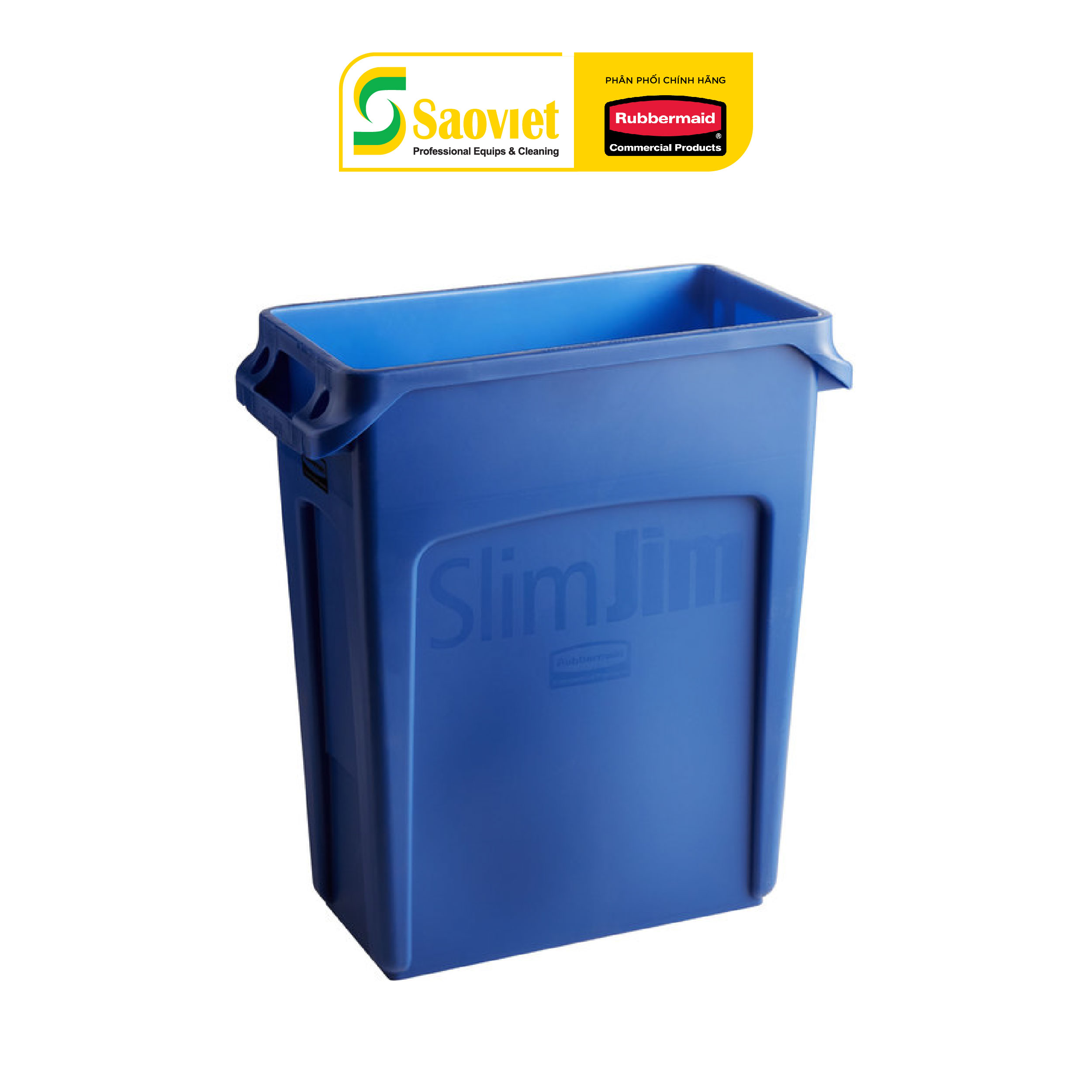 Thùng Nhựa SLIMJIM Rubbermaid (Chính Hãng) - SKU: 1971257/8/9/1955959 | SAOVIETCO