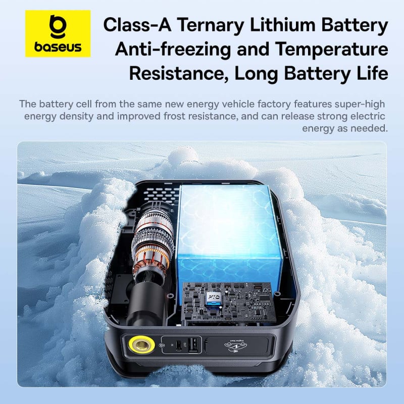 Bộ Kích Bình Cho Ô Tô Baseus Super Energy Series 4-in-1 Car Jump Starter (1200A, 7800mAh) - Hàng chính hãng
