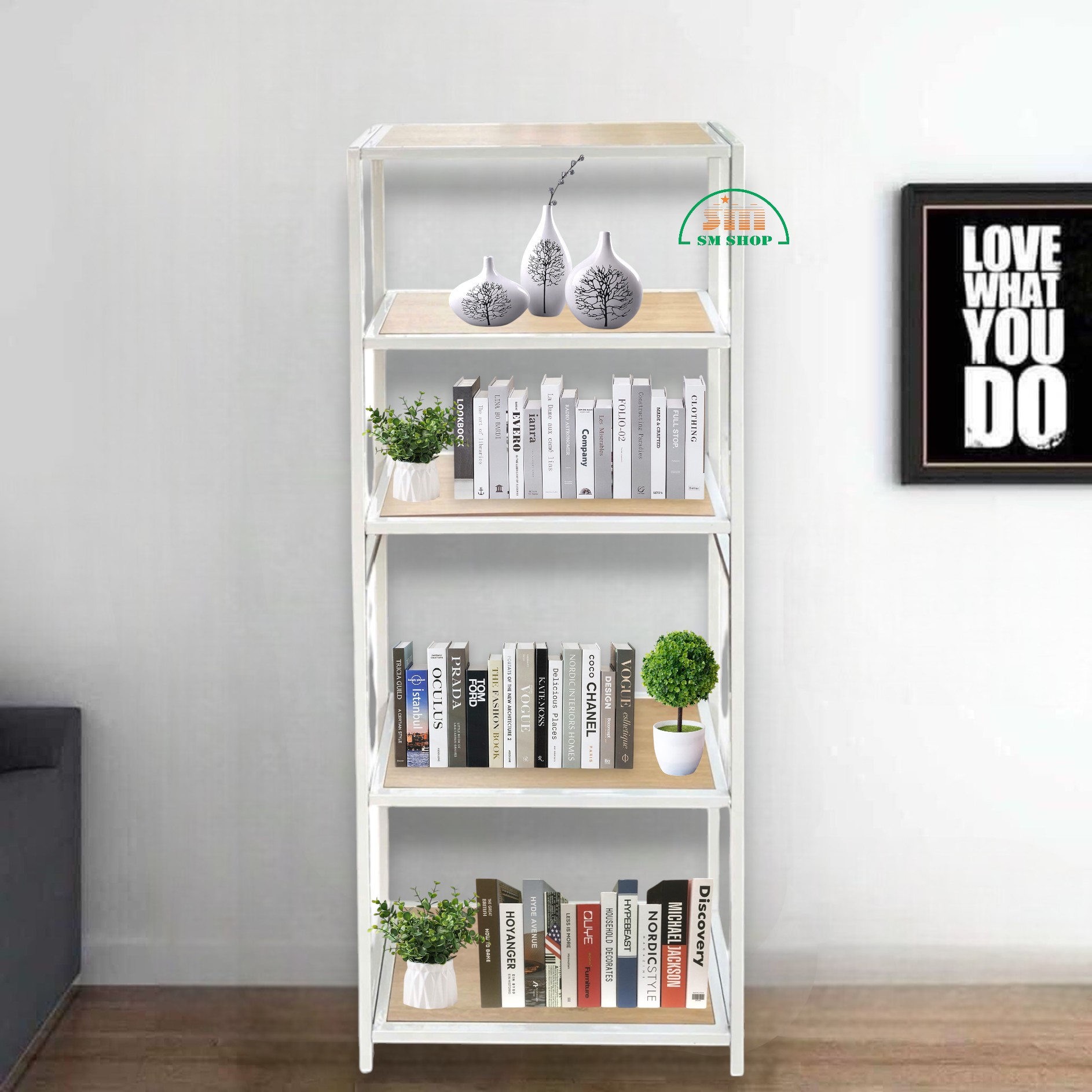 Kệ sắt 5 tầng Enter KG60150-5 60x30x150cm