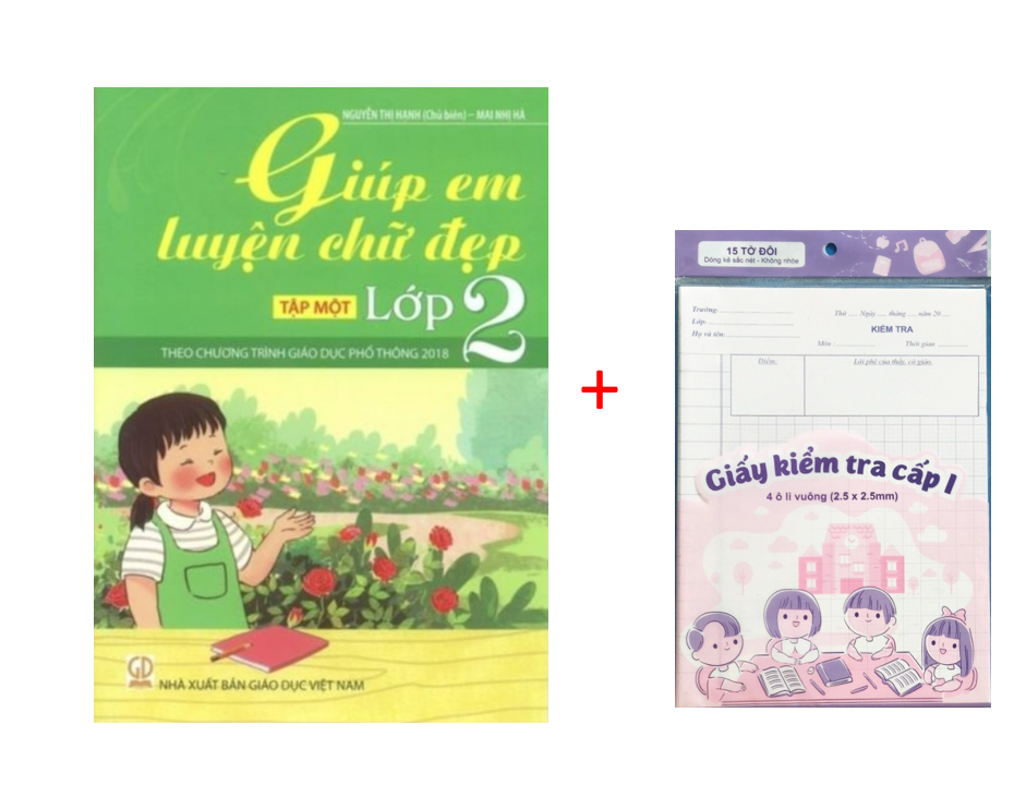 Sách - Giúp em luyện chữ đẹp lớp 2 - Tập 1 (Theo chương trình giáo dục phổ thông 2018)