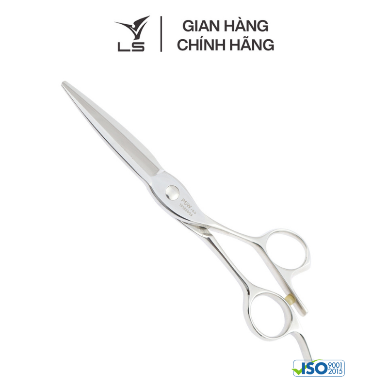 Kéo chuốt tóc LS sword cong offset vênh đỡ ngón cố định PSW