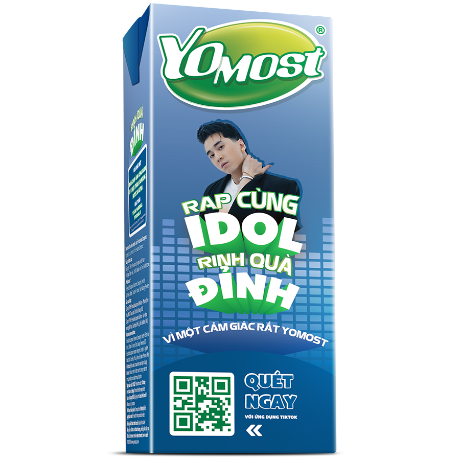 Hình ảnh Thùng 48 Hộp Sữa Chua Lên Men Tự Nhiên Yomost Bạc Hà - Việt Quất (170ml/Hộp) Hình ảnh Thùng 48 Hộp Sữa Chua Lên Men Tự Nhiên Yomost Bạc Hà - Việt Quất (170ml/Hộp)
