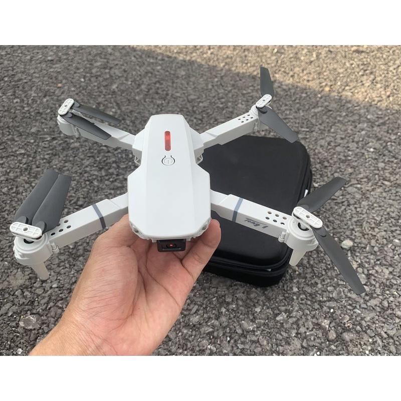 Flycam E88 Pro Drone 4K HD Camera Kép Có Định Vị 1080P WiFi Pin Khỏe Bay Xa 200M Máy bay