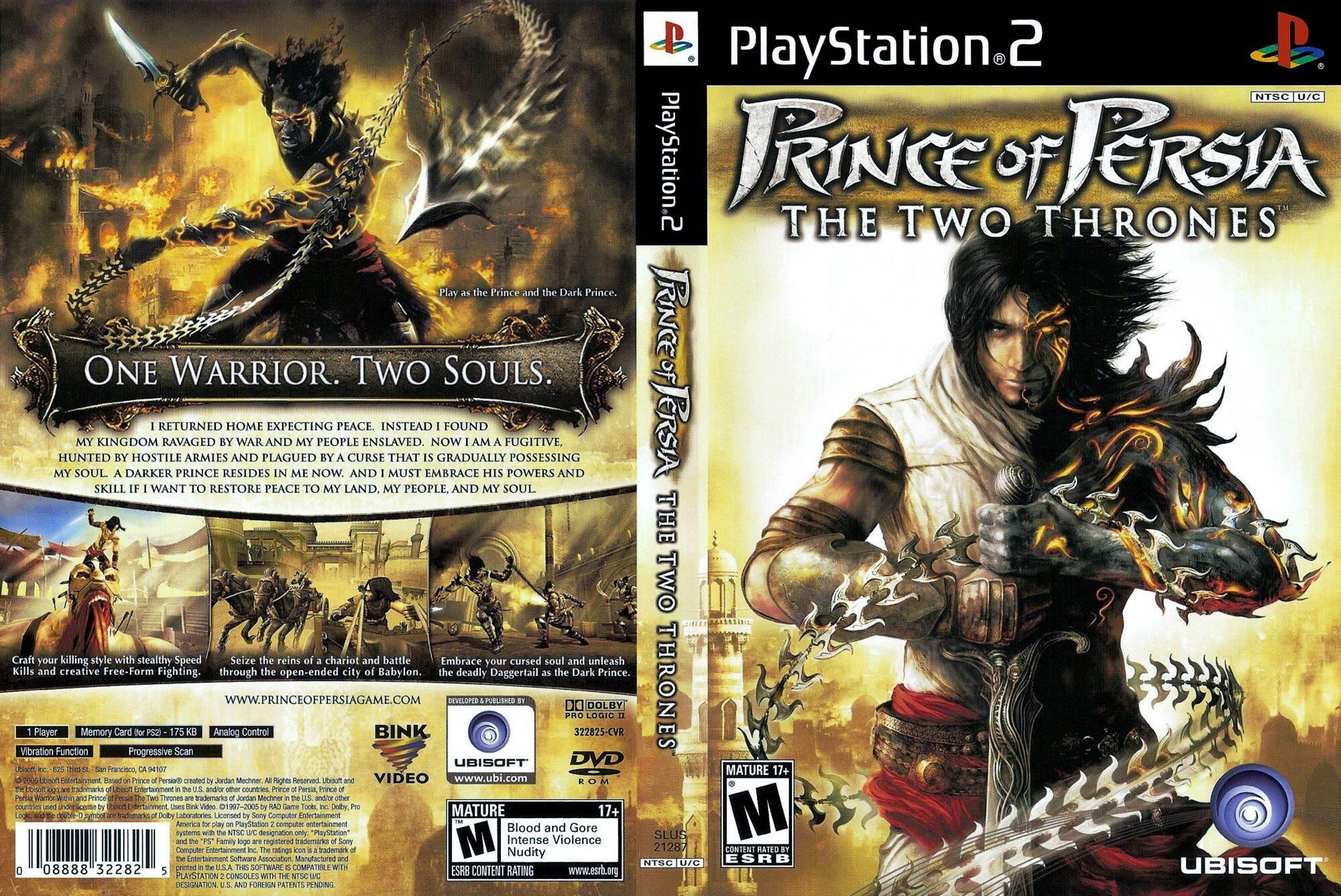 [HCM]Game PS2 prince or persia the two thrones