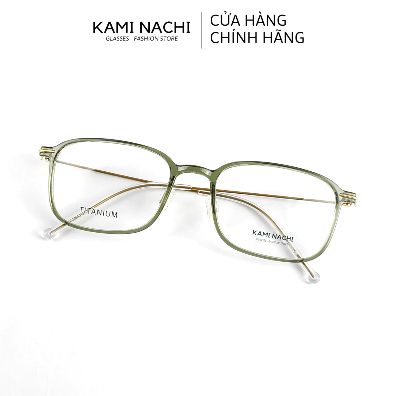 Gọng kính Xuân Hè mới KAMI NACHI 85005, chất liệu Titanium