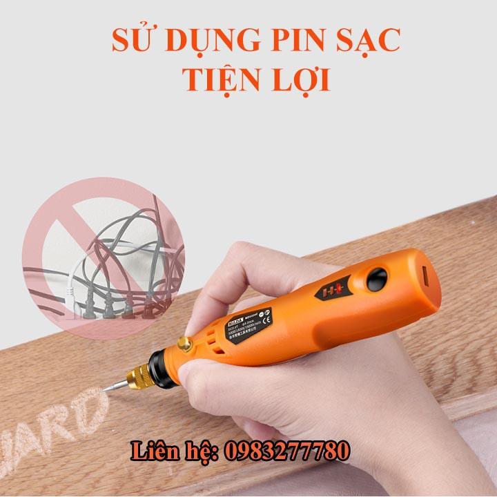 Máy khắc mài mini cao cấp HILDA pin sạc