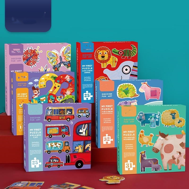 BỘ XẾP HÌNH ĐỘNG VẬT - MY FIRST PUZZLE