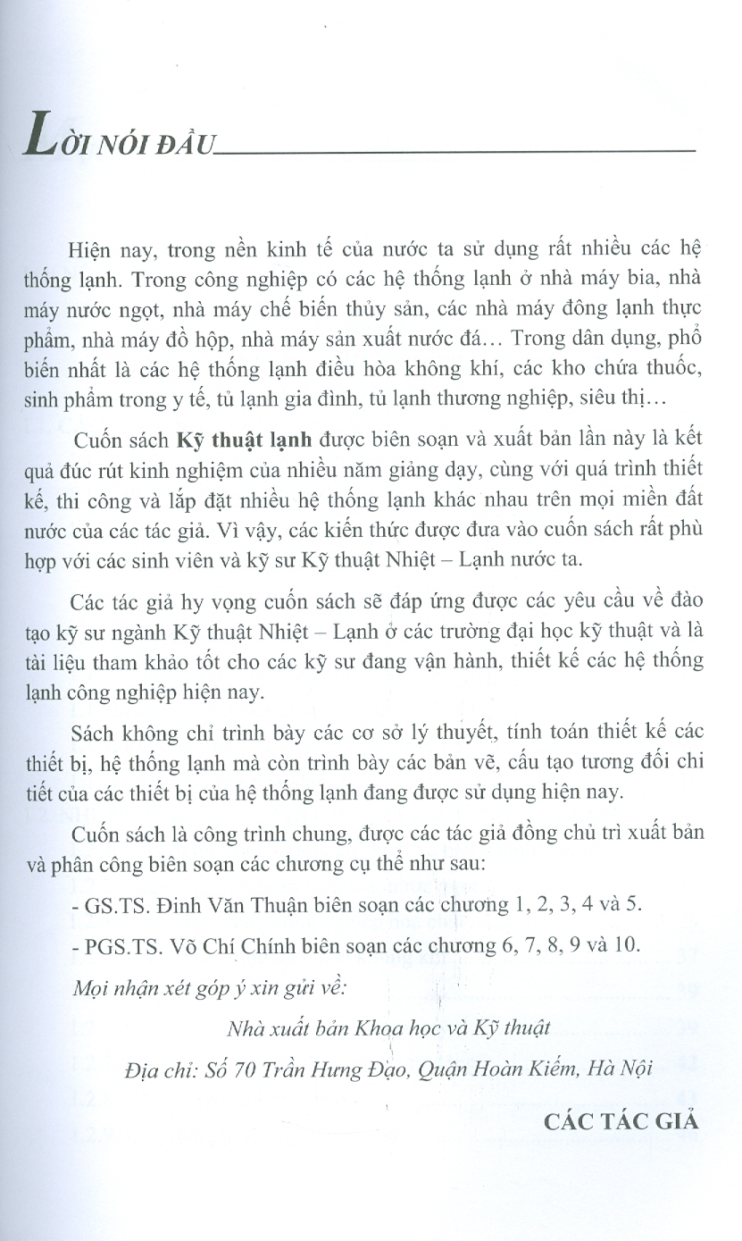 Kỹ Thuật Lạnh