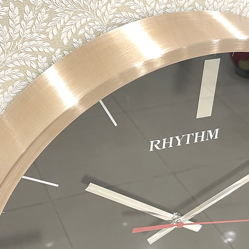 Đồng hồ treo tường Nhật Bản Rhythm CMG604NR13 – Kt 42.0 x 6.7cm, 1.73kg Vỏ nhựa. Dùng Pin.