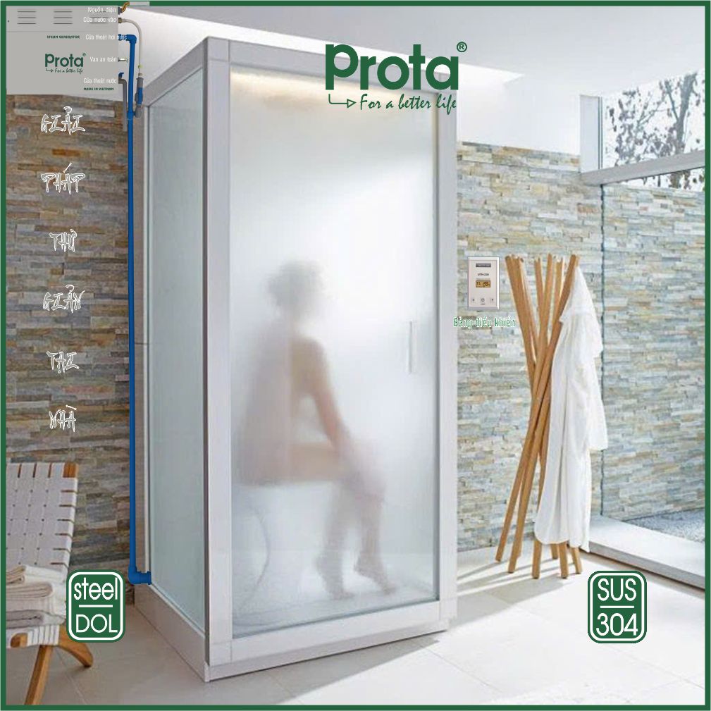 [CHÍNH HÃNG] Máy xông hơi ướt Prota , Giải pháp nâng cao sức khỏe gia đình- Bảo hành 12 tháng