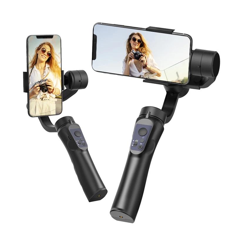 Gimbal  chống rung cho điện thoại - Thiết bị cầm tay chống rung tự cân bằng 3 trục -  Gậy quay Vlog đa năng tiện lợi