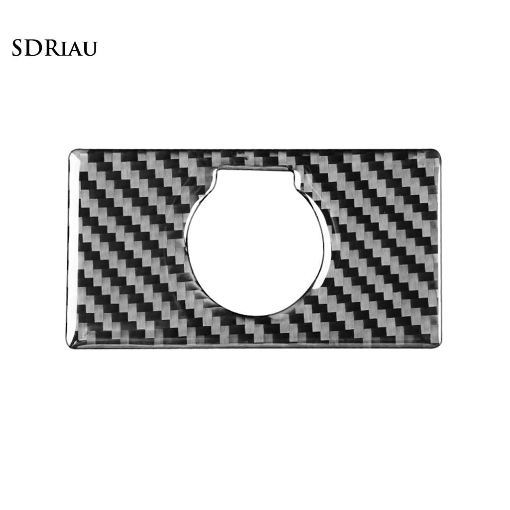Viền Dán Bảng Điều Khiển Xe Hơi Bằng Sợi Carbon Chống Mài Mòn Dễ Lắp Đặt
