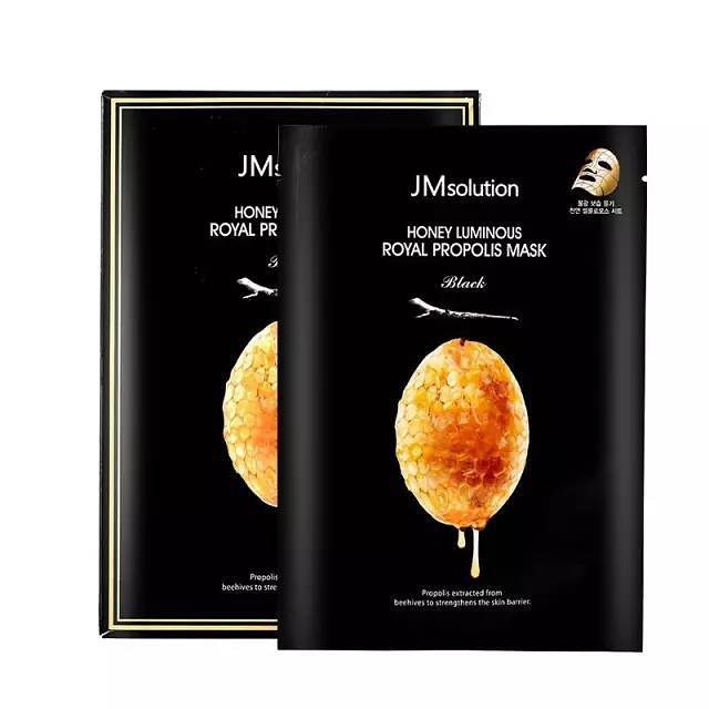 [ 10 Miếng ] MẶT NẠ SĂN CHẮC DA JMSOLUTION HONEY LUMINOUS ROYAL PROPOLIS MASK 30ML