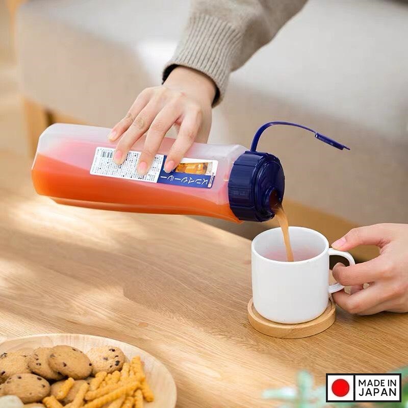 Bình nước du lịch Slim Cooler 1.0L - Hàng nội địa Nhật Bản nhập khẩu chính hãng