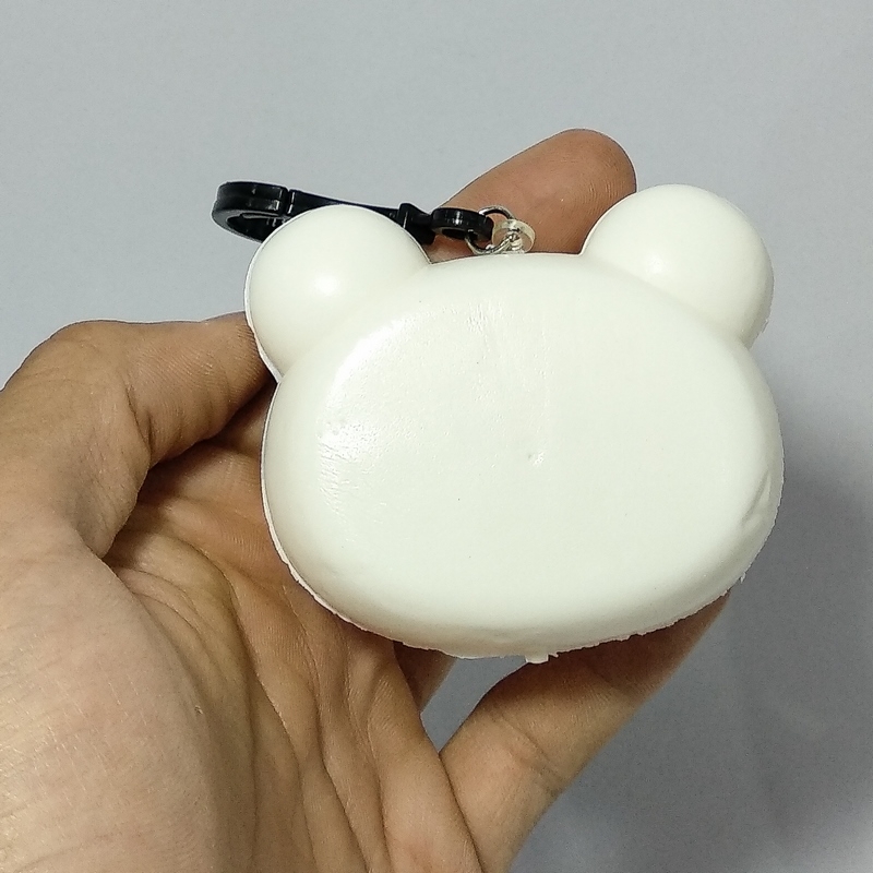 Móc Khóa Dẻo Squishy - Mẫu 3 - Hình Bò Sữa