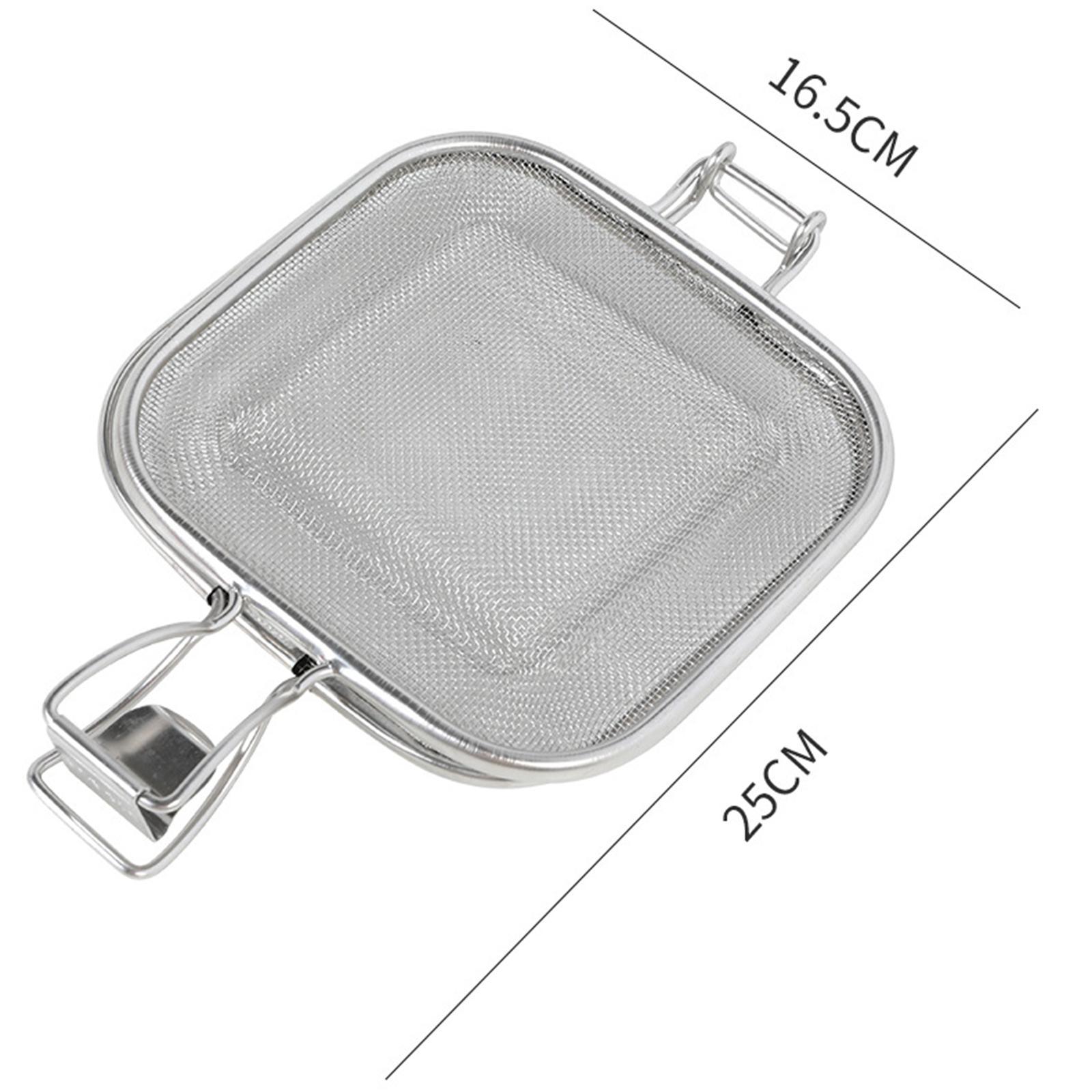 Sandwich Grill Basket Barbecue BBQ Grilling Nonstick Reusable Rustproof Camping Grill Accessories Grill Rack for Vegetables