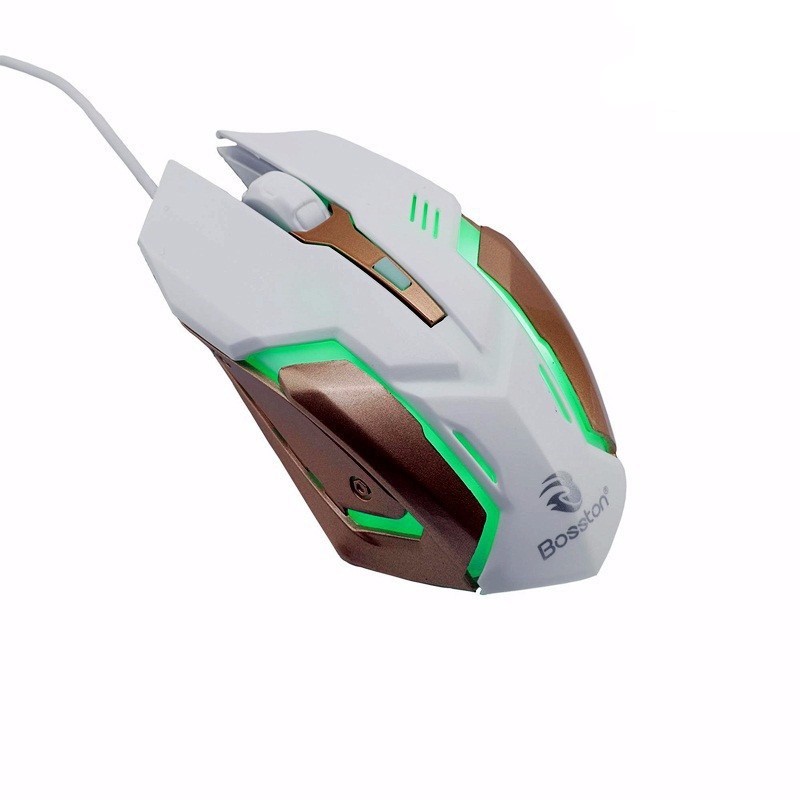 Chuột Chuyên Game Mouse Bosston M60 Led Nhiều Màu - HÀNG CHÍNH HÃNG