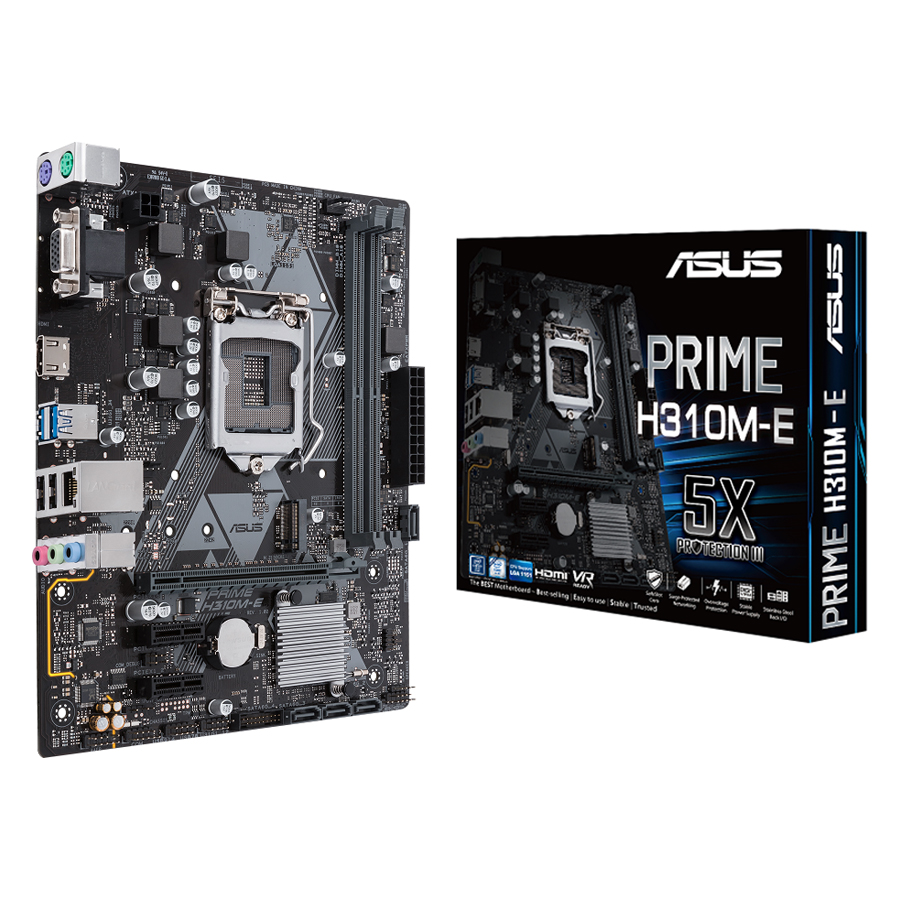 Bo Mạch Chủ Mainboard ASUS PRIME H310M-E Intel LGA-1151 Matx - Hàng Chính Hãng