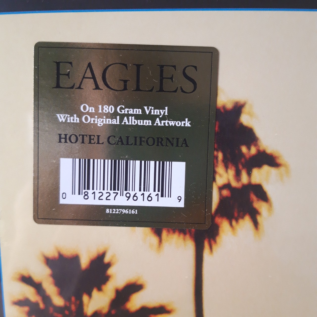 Đĩa than - LP - Eagles ‎– Hotel California - new vinyl record