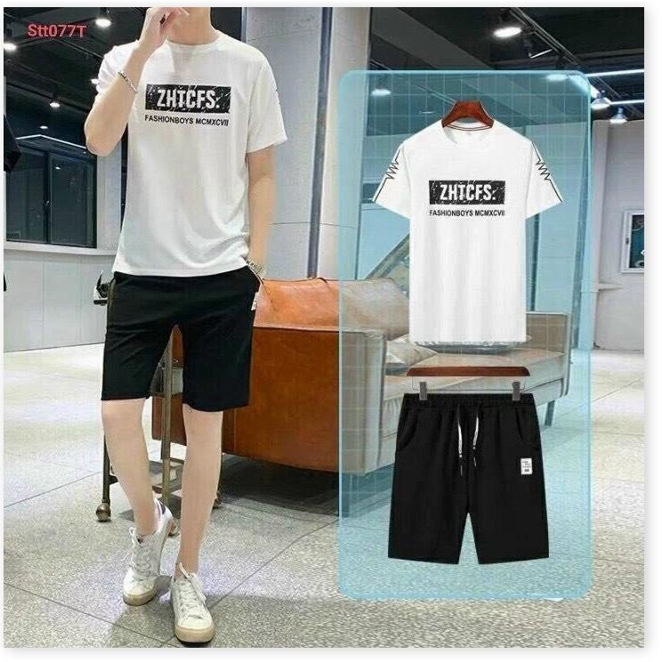 BỘ HÈ THỂ THAO HỌA TIẾT TRẺ TRUNG NĂNG ĐỘNG KHÁNH AN FASHION