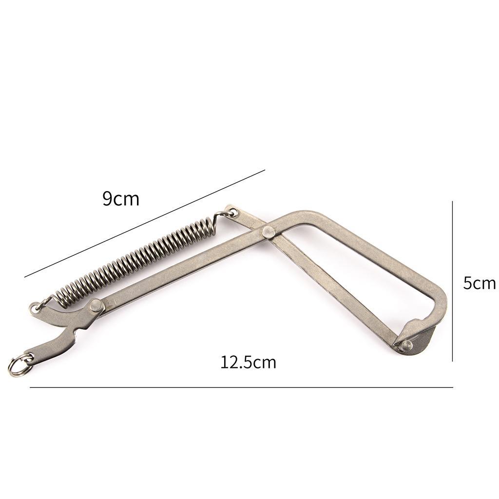 Floating Fishing Lip Gripper Silver  Gripper Bass Carp Fishing Gear