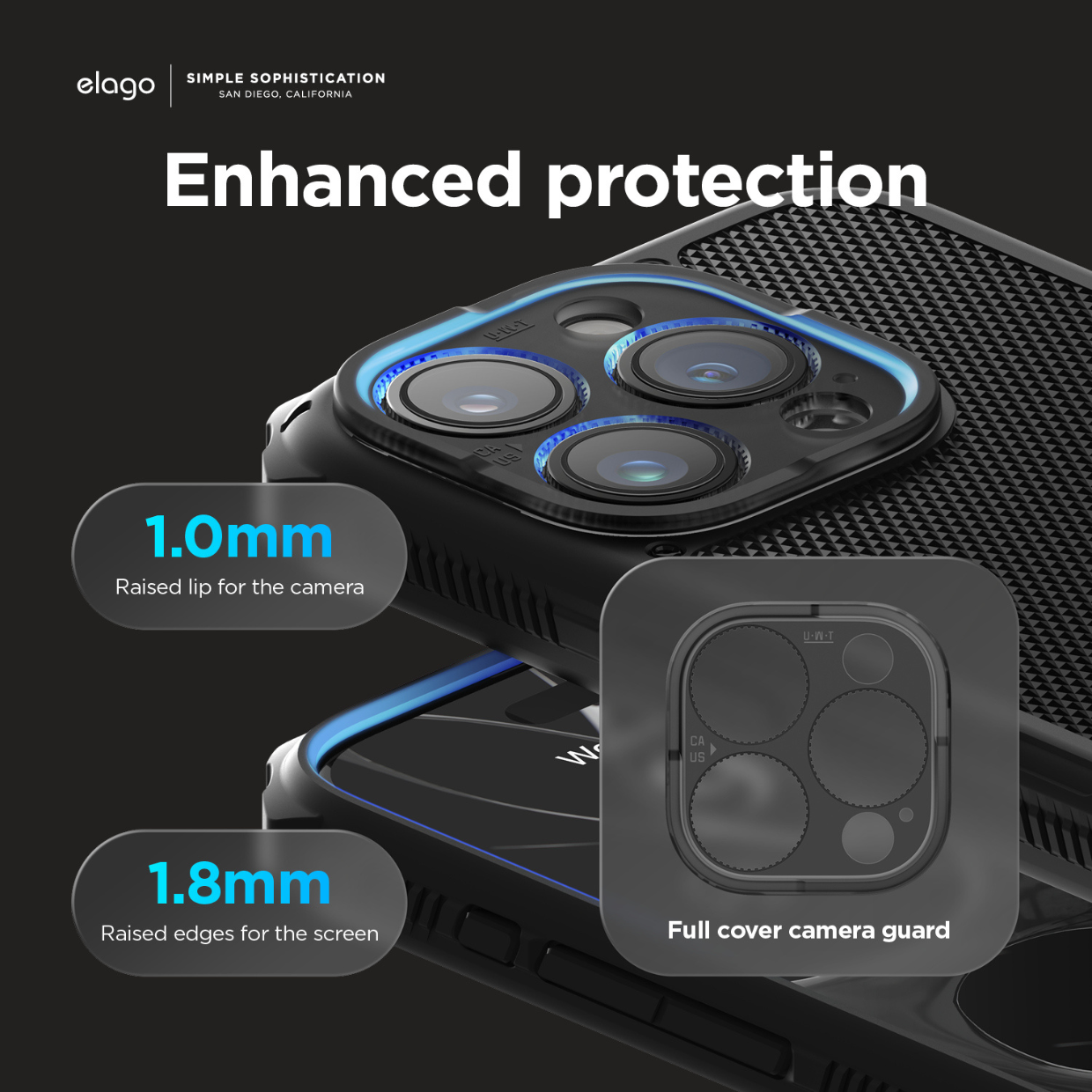 Ốp Lưng Cho iPhone 15 ProMax/ iPhone 15 Pro ELAGO Magnetic Armor Case_ Hàng chính hãng