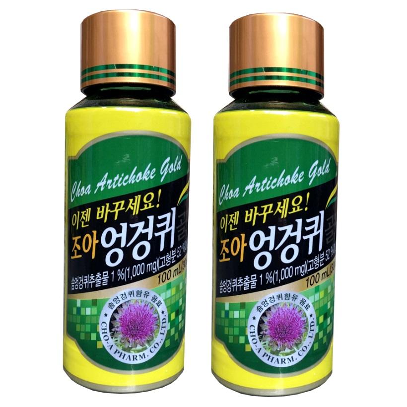 Nước uống giải rượu CHOA Artichoke Gold 1 Hộp (10 Lọ) Hàn Quốc