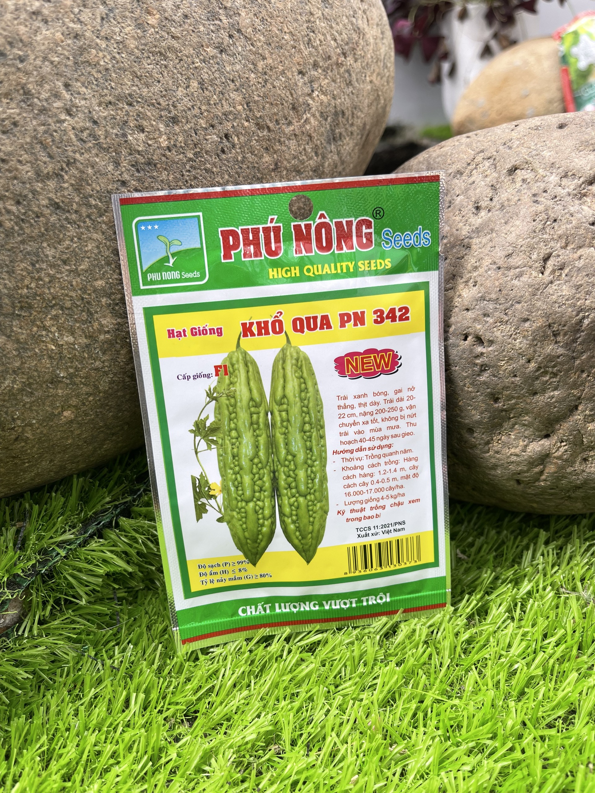 Hạt khổ qua - mướp đắng Phú Nông F1- 342