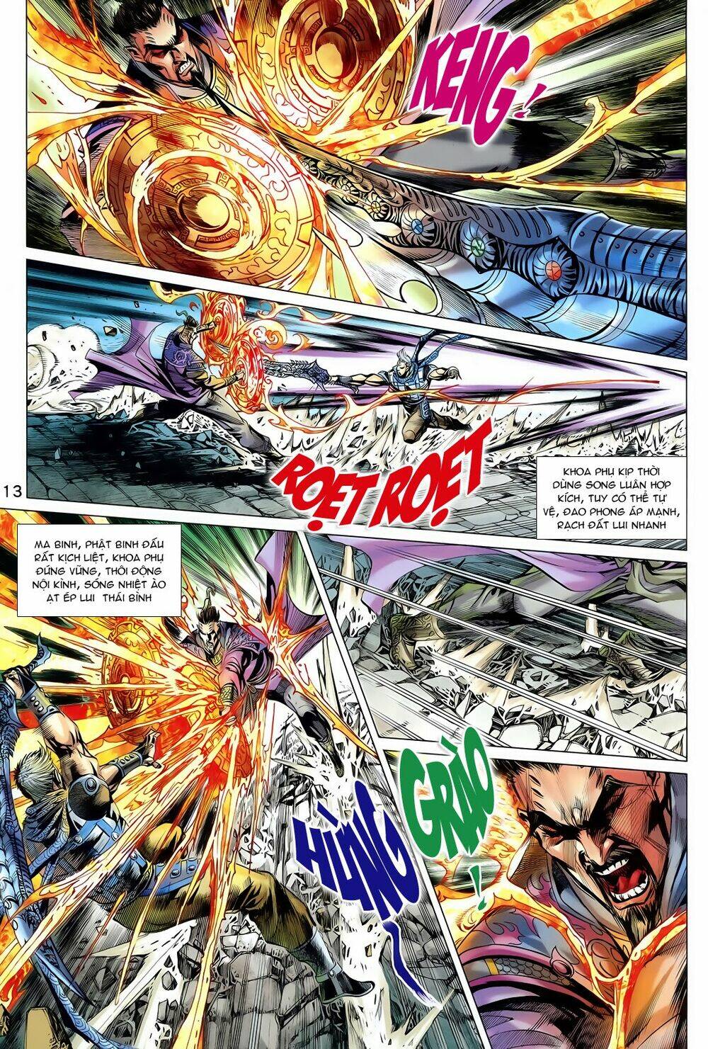 thần binh vấn thiên chapter 20 13