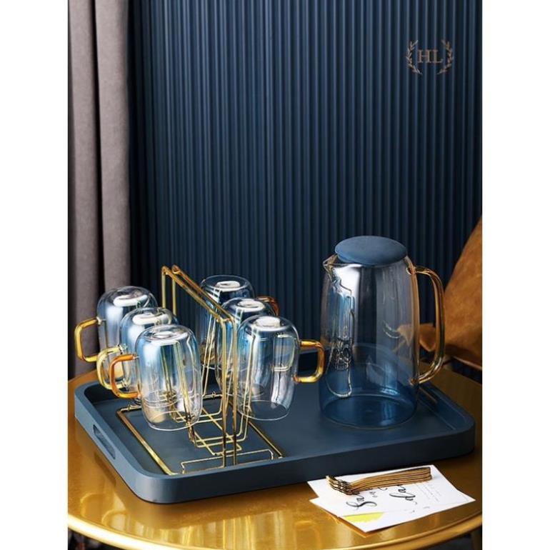 Bộ bình-ly Ocean Aqua - Đại dương| BỘ BÌNH CỐC XANH CHỊU NHIỆT