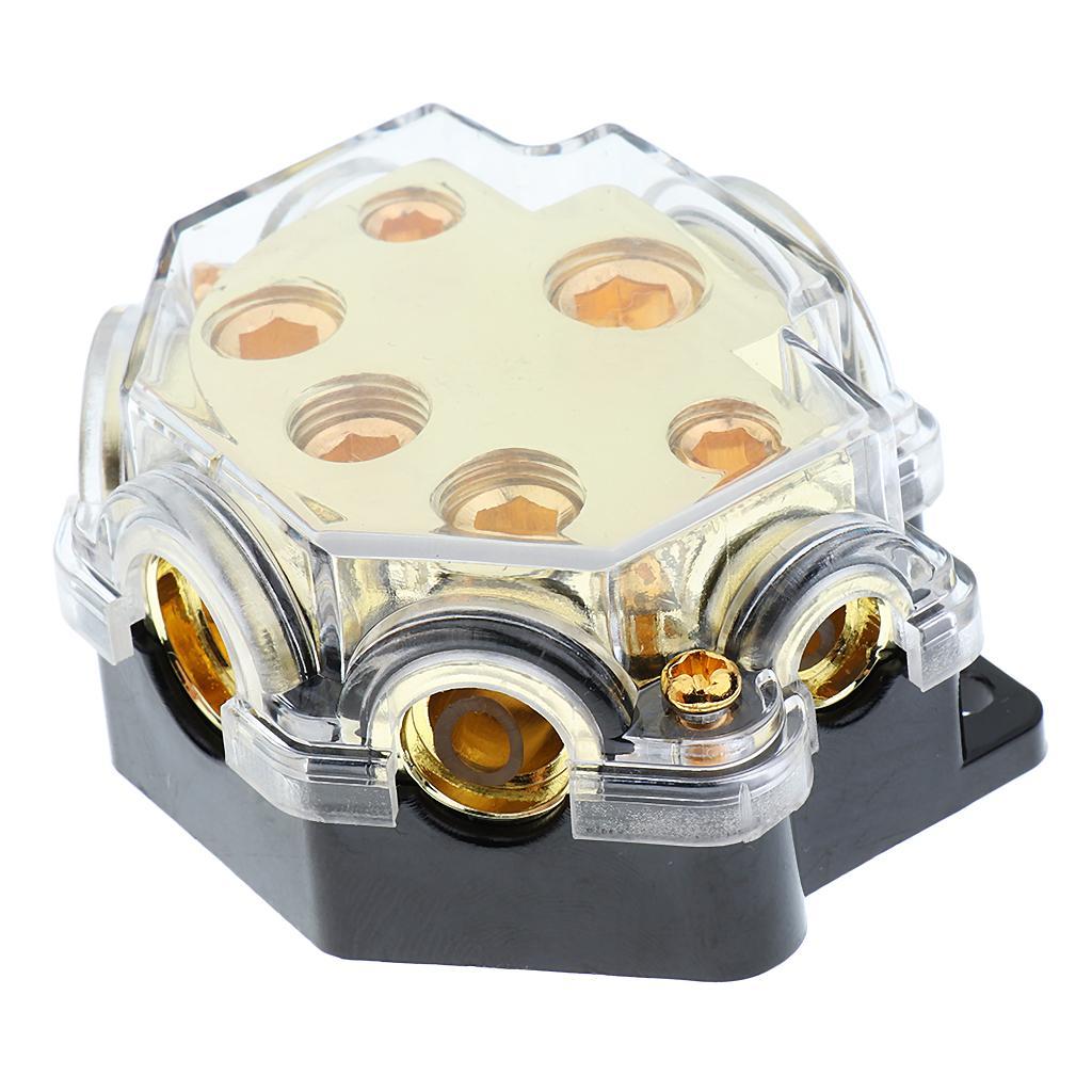 2X Car Audio Fuse Holder Power Distribution Block