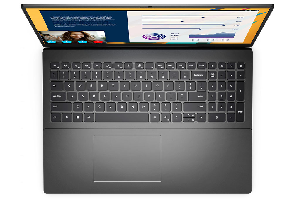Laptop Dell Vostro 5620 i5 1240P/16GB/512GB/16"F/OfficeHS/Win11//Xám - Hàng chính hãng