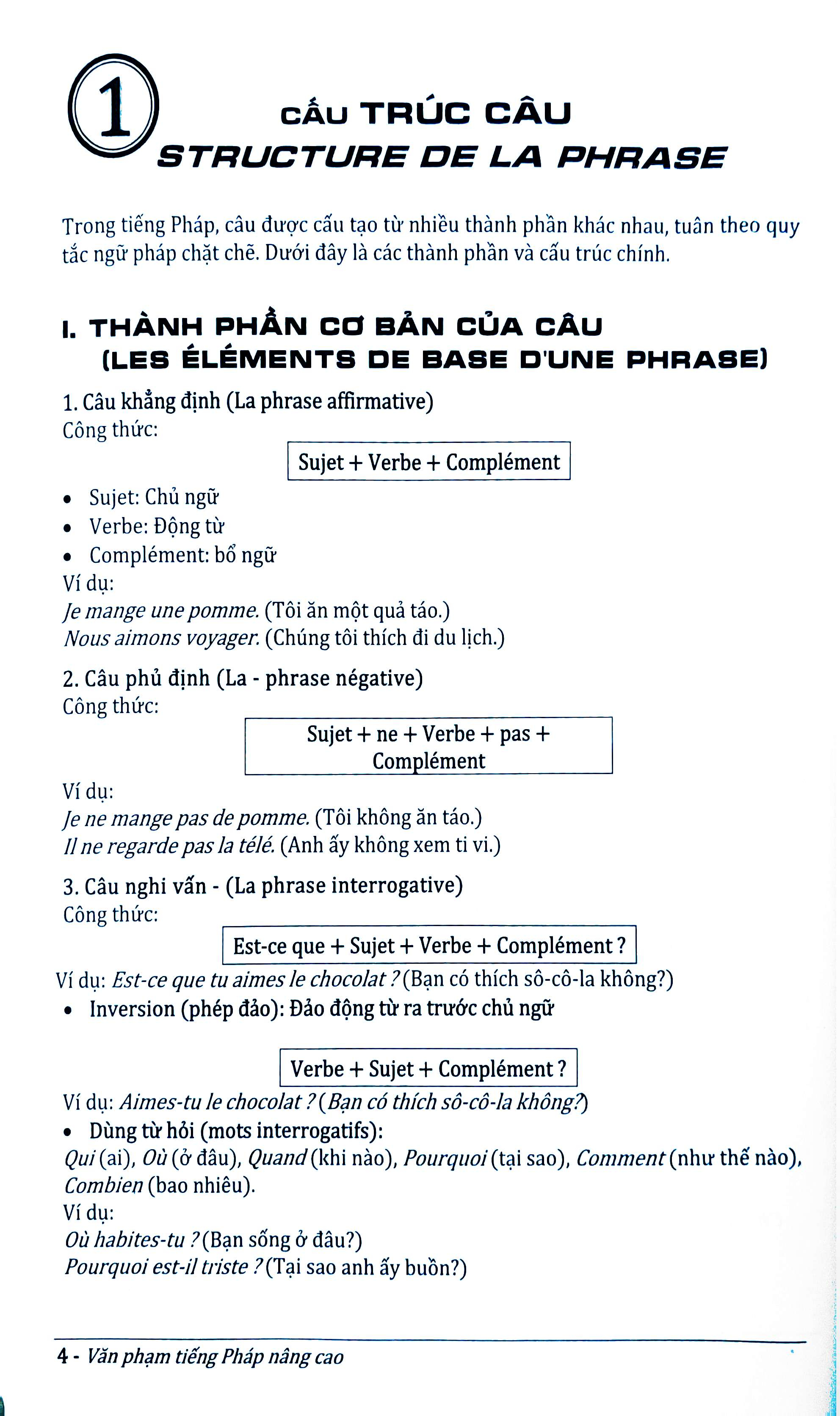 Văn Phạm Tiếng Pháp Căn Bản  Nâng cao (HA)