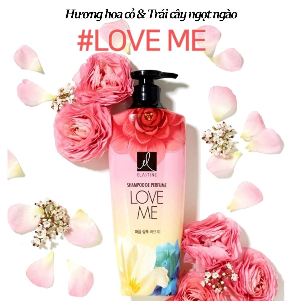 Dầu gội Elastine De Perfume hương nước hoa Love Me 600ml