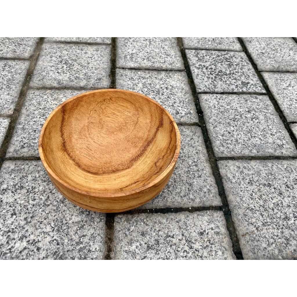 Bát nhỏ gỗ đỏ nguyên khối