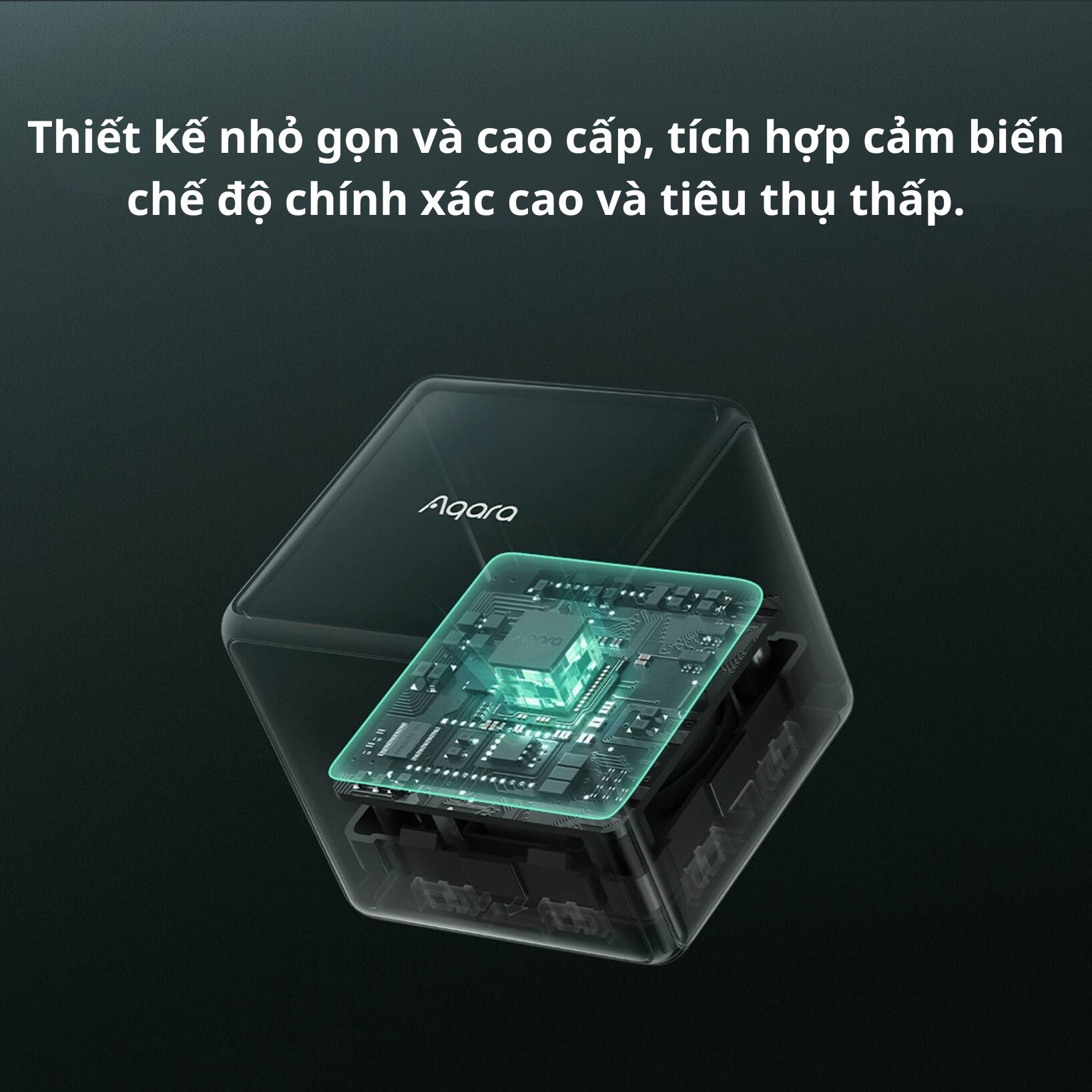 Thiết Bị Điều Khiển Thông Minh Hình Khối Aqara Cube T1 Pro/Cube MFKZQ01LM Cần Hub Homekit Nhỏ Gọn BH 12 Tháng Hàng Chính Hãng