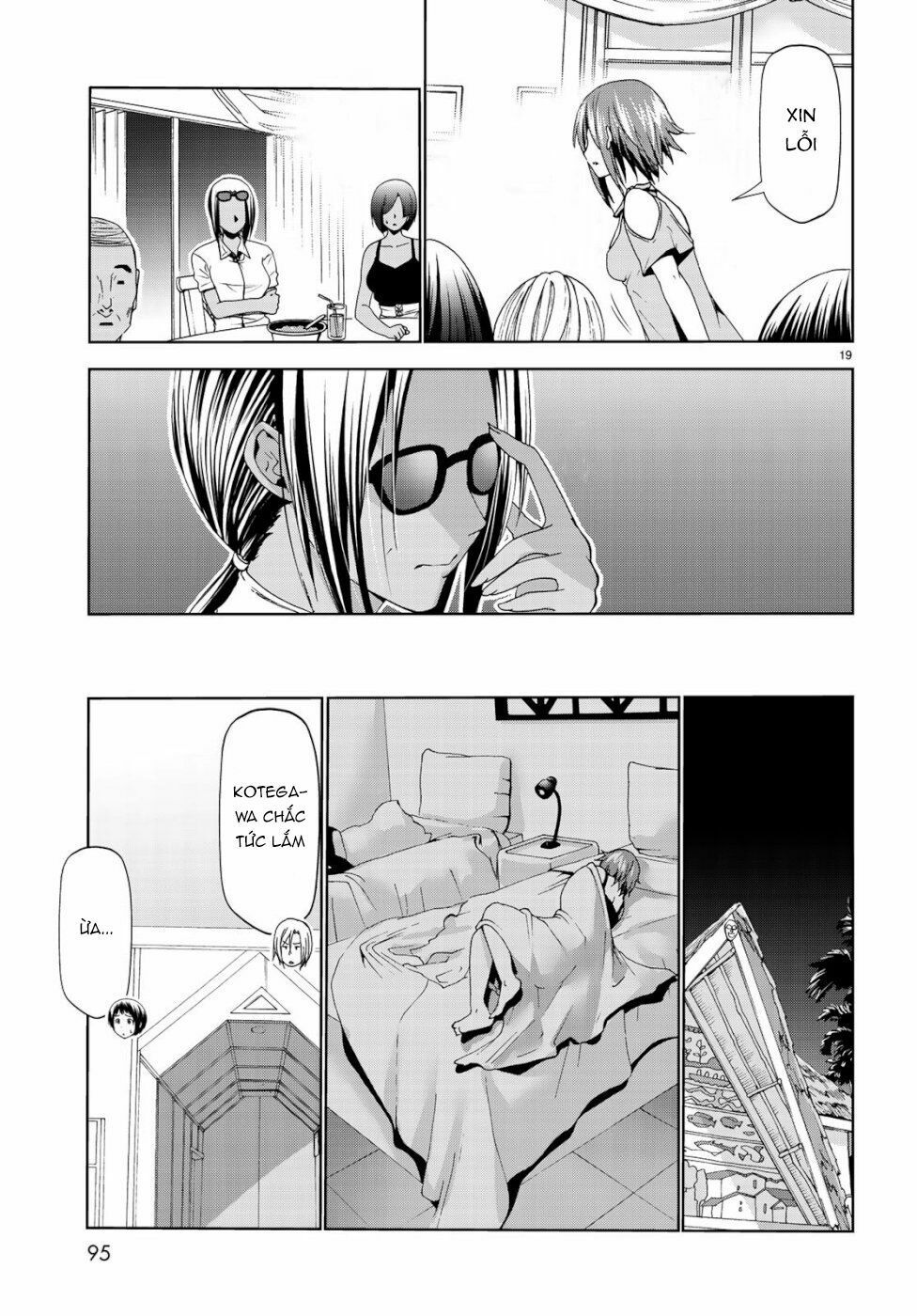 cô gái thích lặn - grand blue chapter 56 19