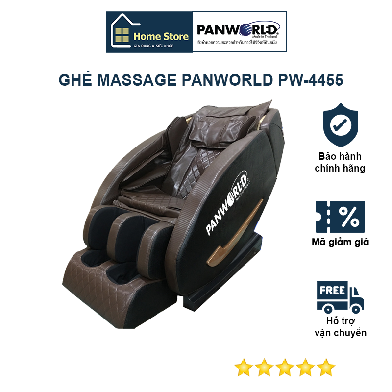 Ghế massage toàn thân Panworld PW-4455 - Hàng chính hãng