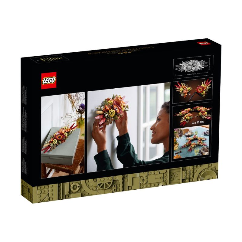 Đồ Chơi LEGO ADULTS Hoa Khô Trang Trí Lego 10314 (812 chi tiết)