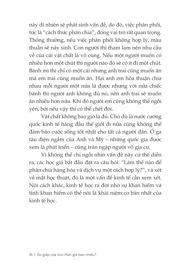 Sách Áo Giáp Của Iron Man Giá Bao Nhiêu?
